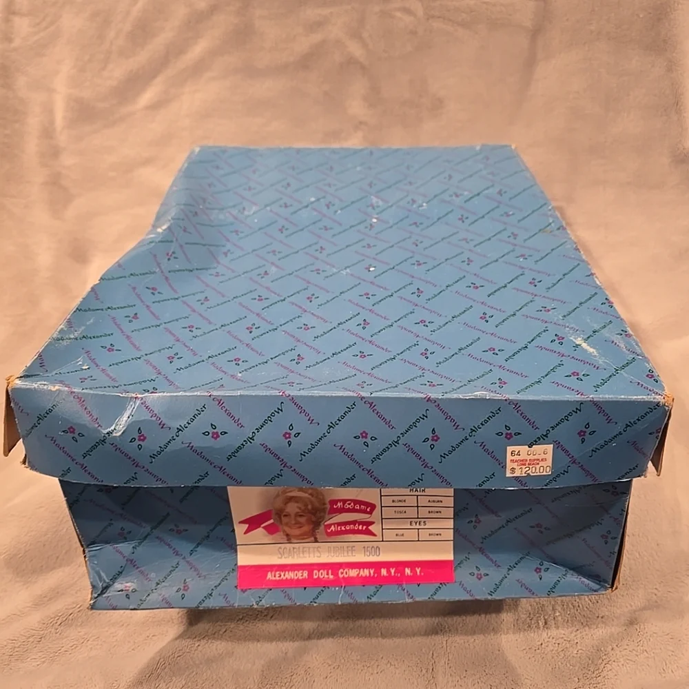 Vintage‎ Madame Alexander Scarletts Jubilee 1500 Doll W/ Box
